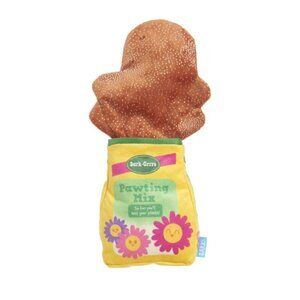 Bark Diggin 'Dirt Dog Toy with Crinkle and Squeaker, For All Dog Sizes